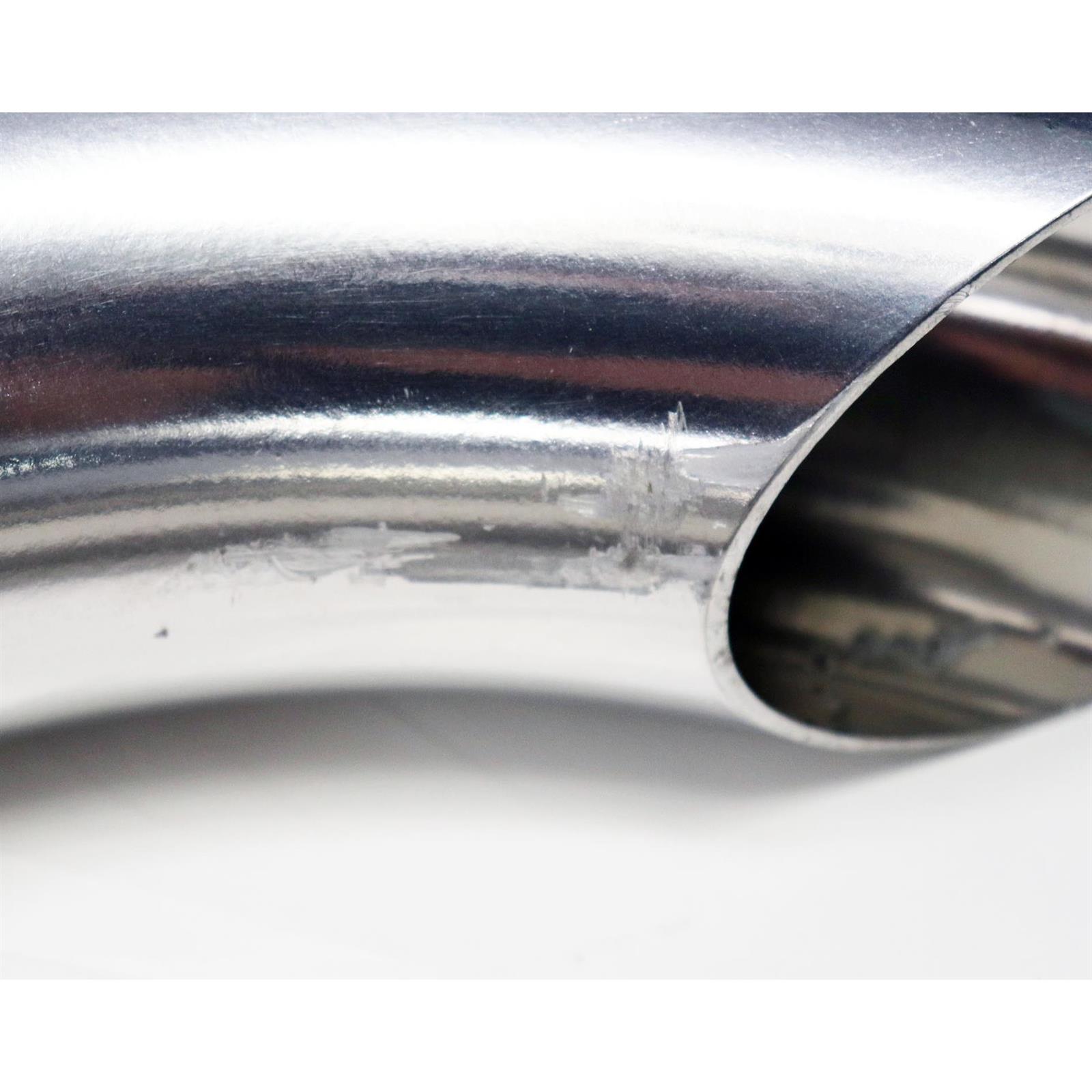 Patriot Exhaust H38121 Side Tubes Turnout Muffler, CC, 20 Inch