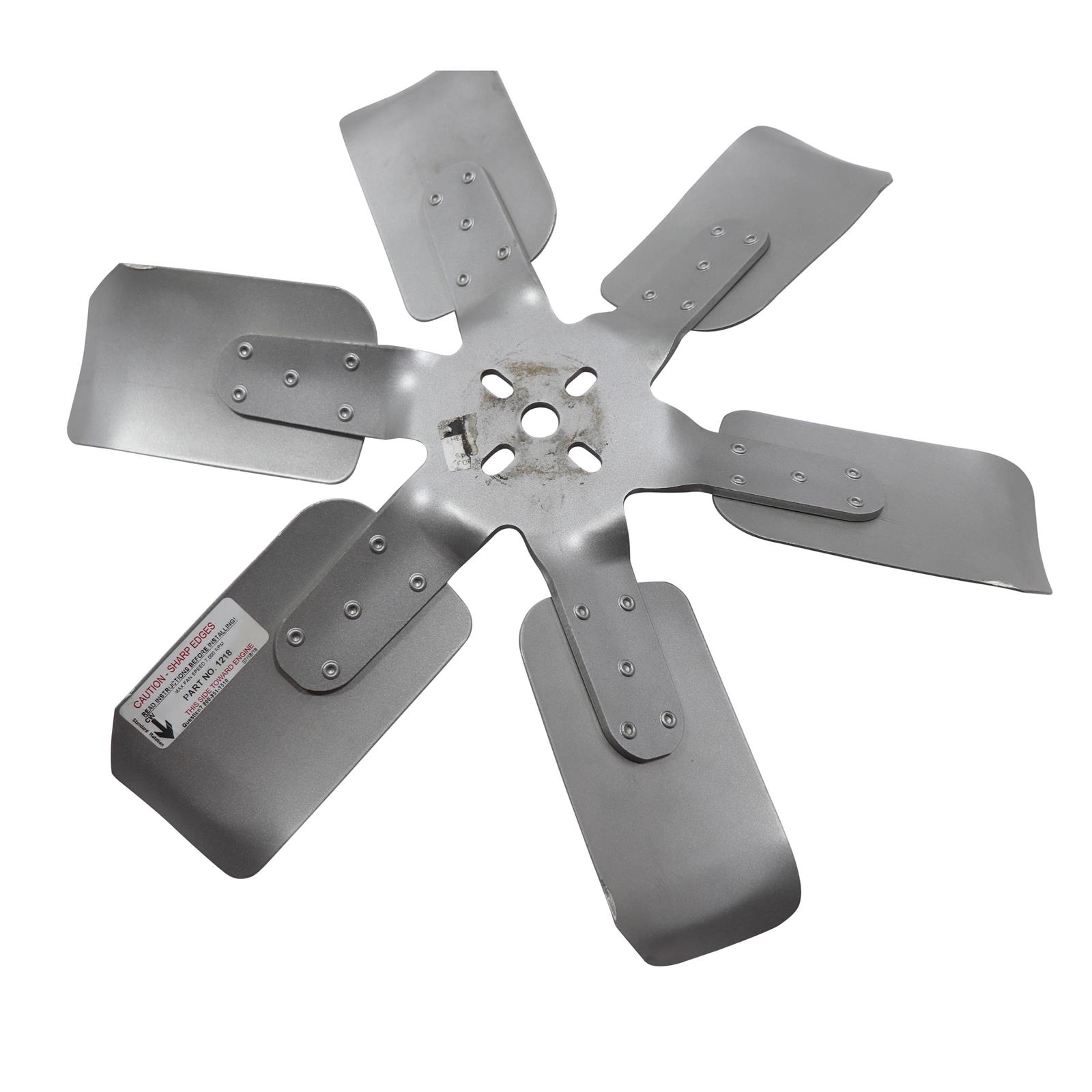 Flex-A-Lite 1218B Heavy Duty Aluminum Cooling Fan, 18 Inch