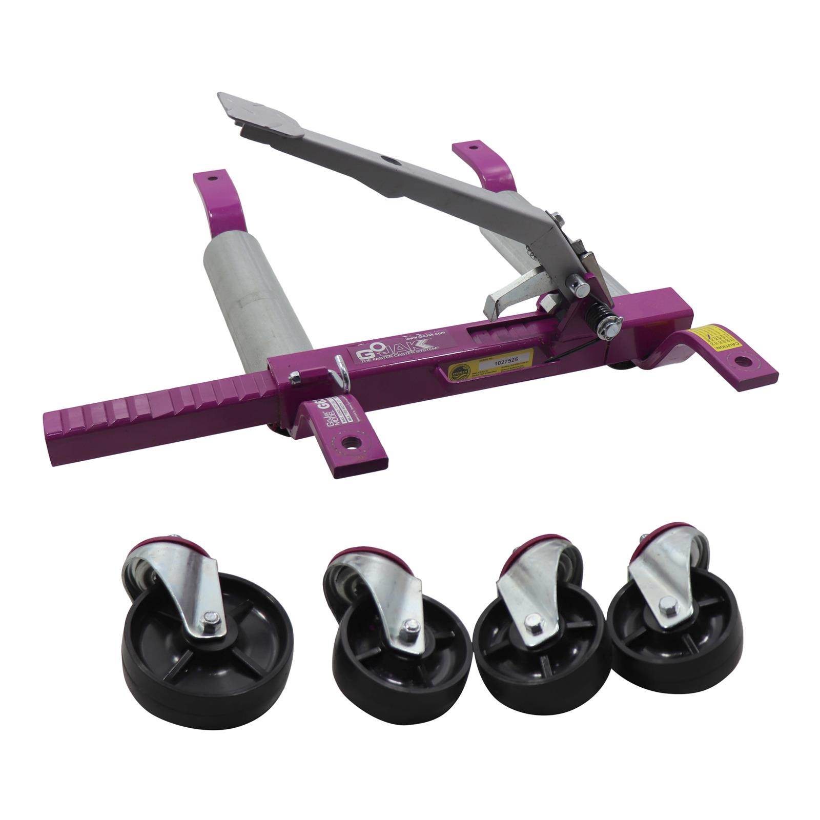 GoJak G6313L Car Wheel Dolly Jack, 13 Inch Wide Tire, LeftHand