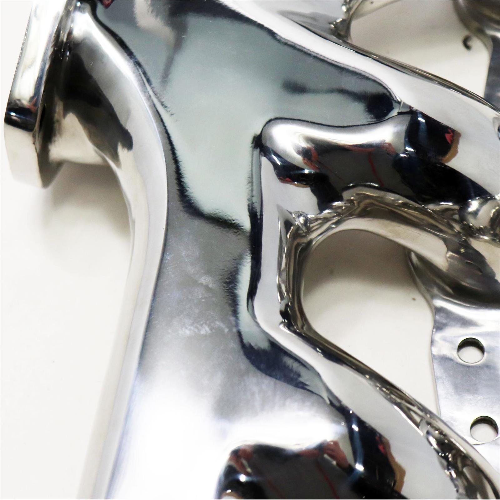 TruRam_ LS Exhaust Manifolds, Polished