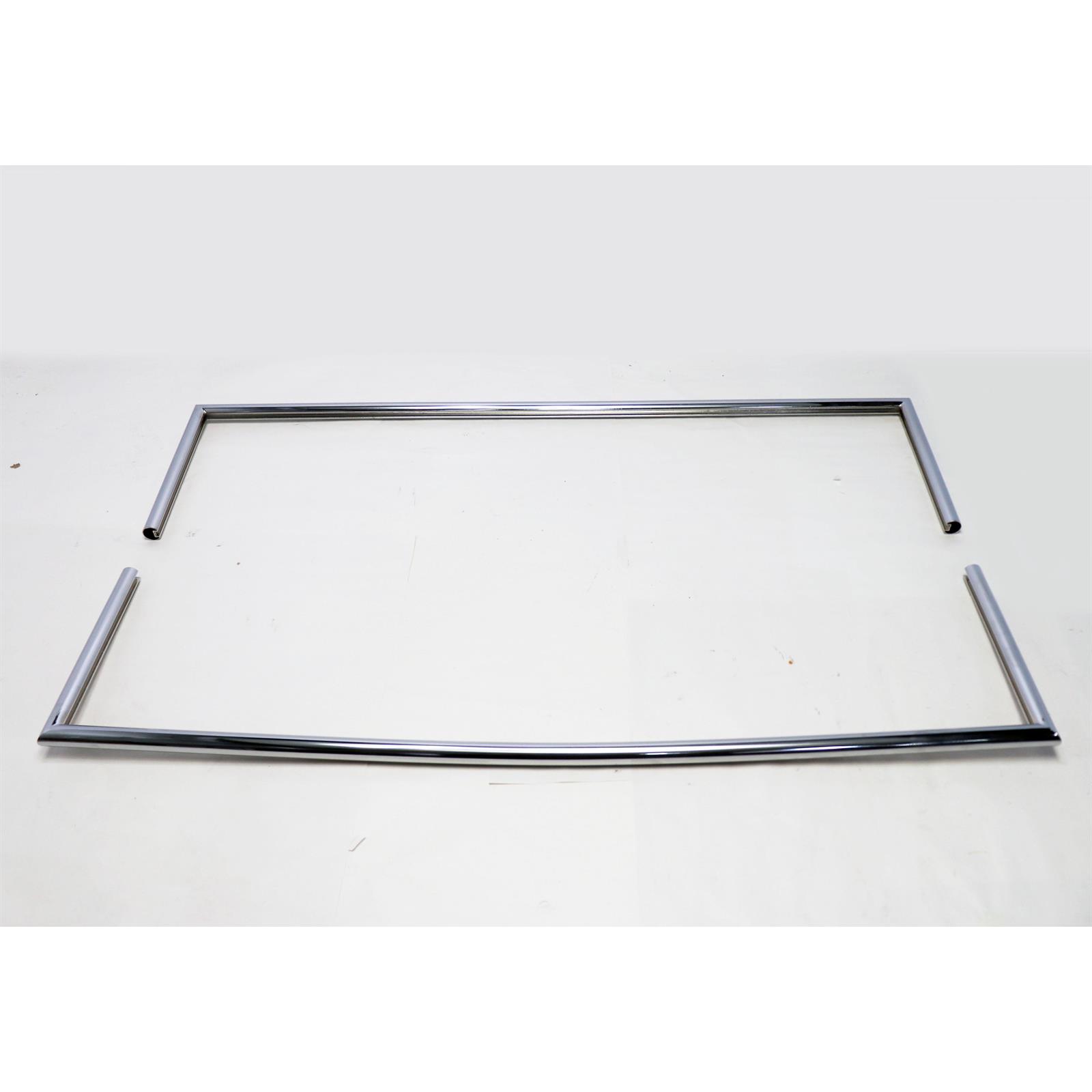 Square Top T Windshield Frame, 39 Inches Wide