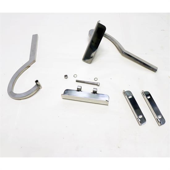 Universal Trunk Hinge Kit, Stainless Steel