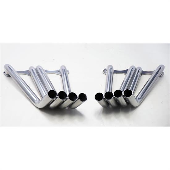 Boom Tube Small Block Chevy Zoomie Headers for Sprints, AHC Coate