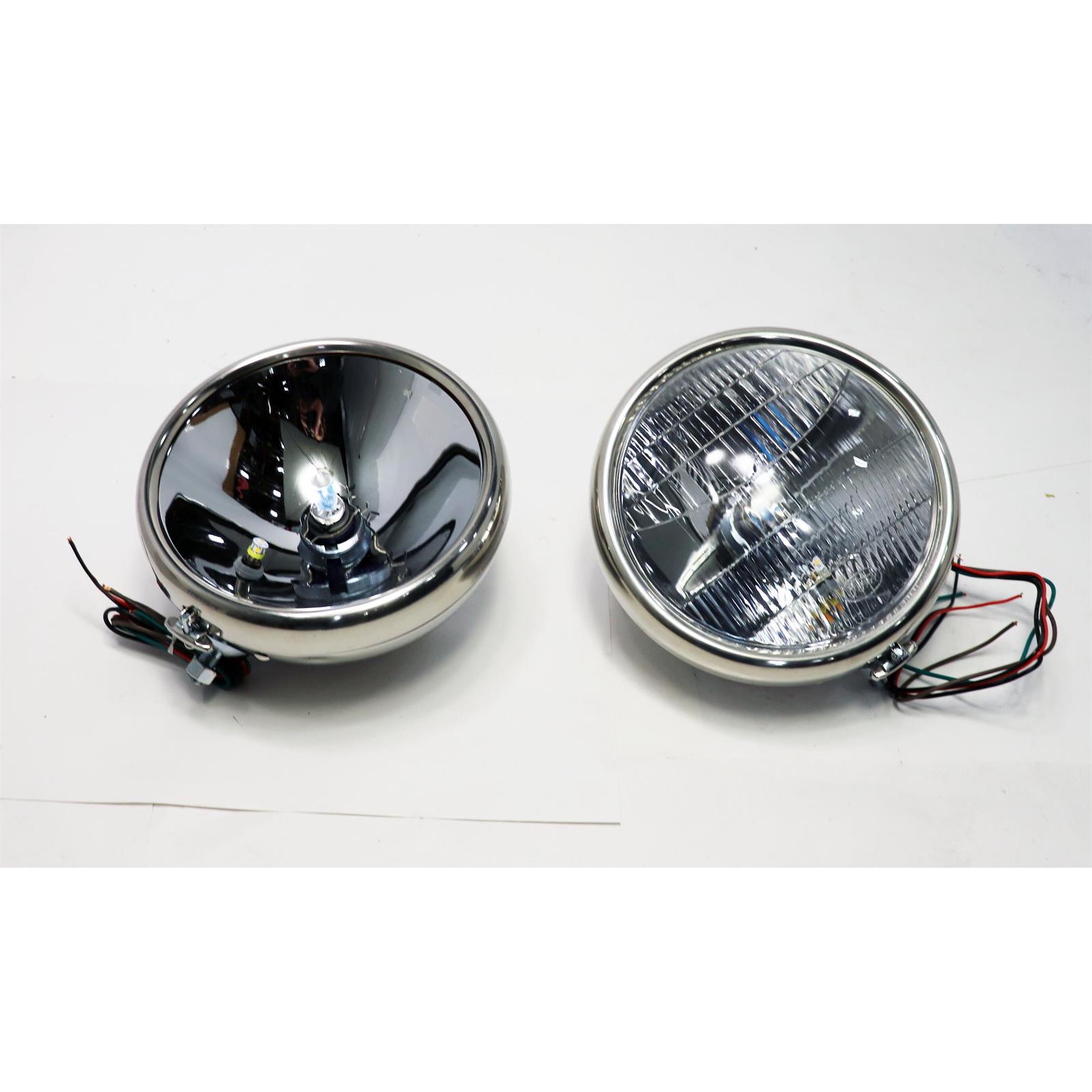 1932 Ford Xenon Headlights w/ Turn Signals
