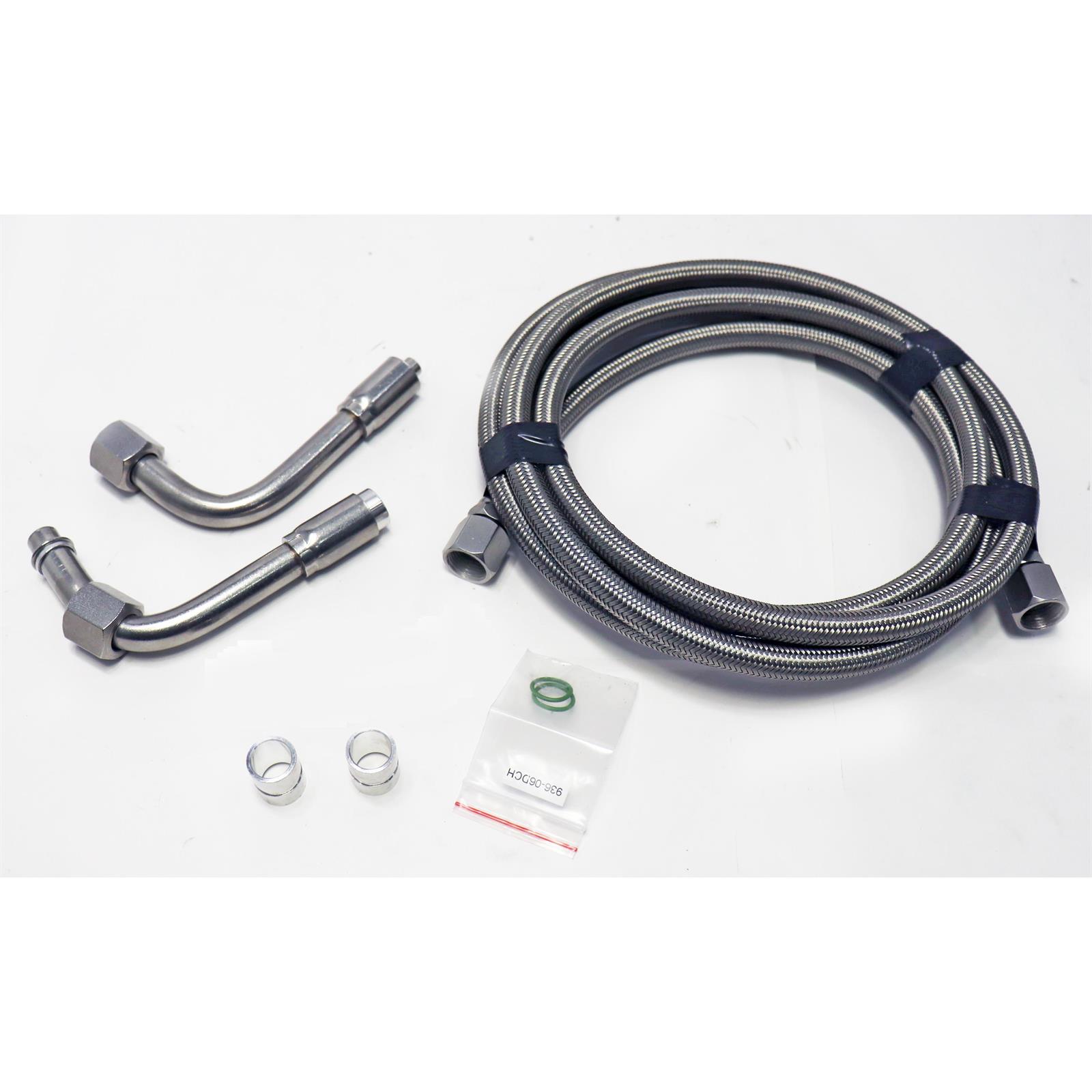 Gotta Show 343200 Braided Stainless Steel Heater Hose Kit