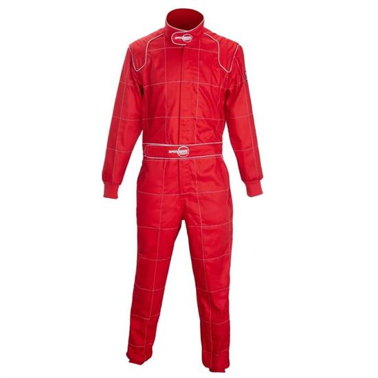 Speedway Red 2 Layer Racing SuitOne PieceSFI5 Rated, XXL
