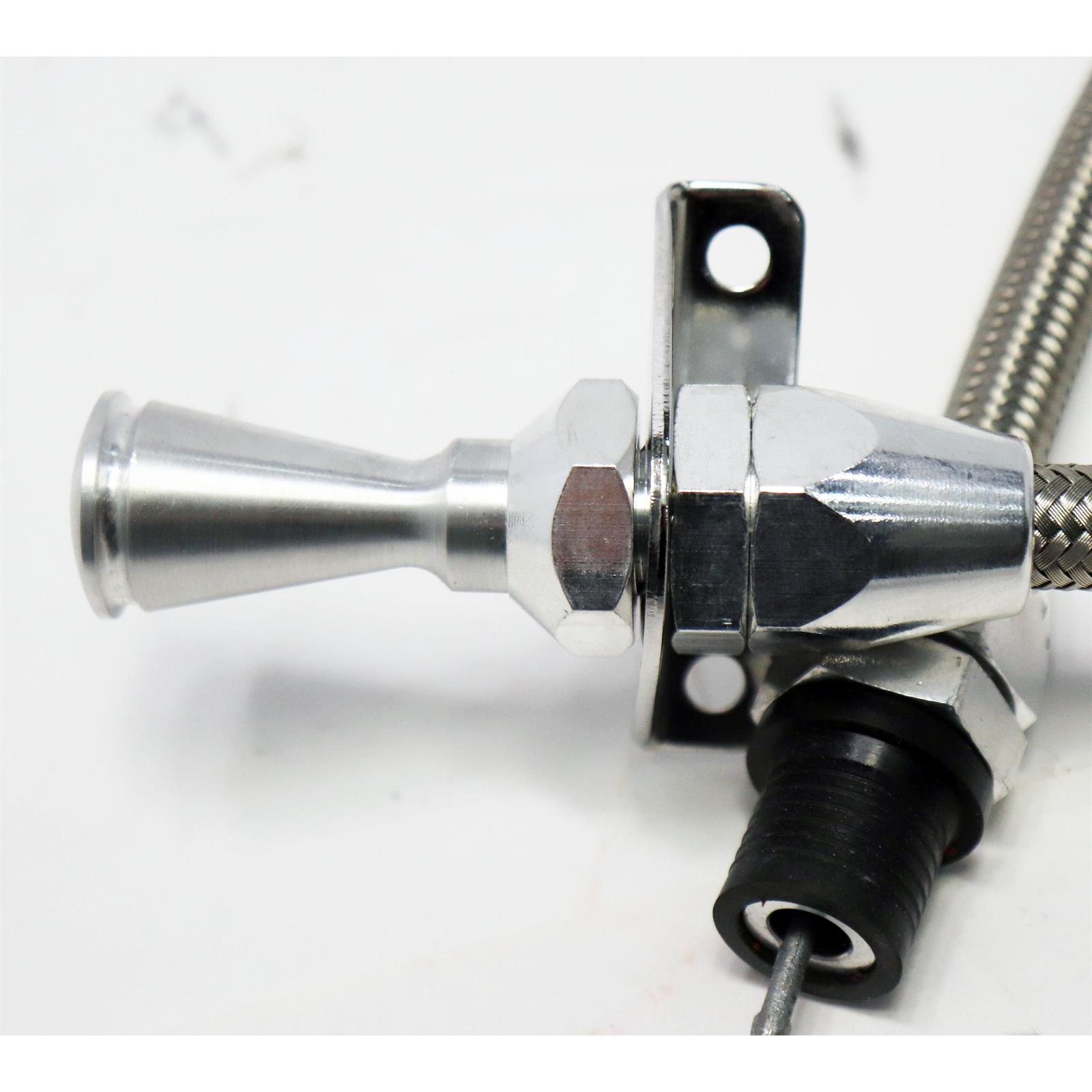 GM TH350/TH400 Flexible Transmission Dipstick, Firewall Mount