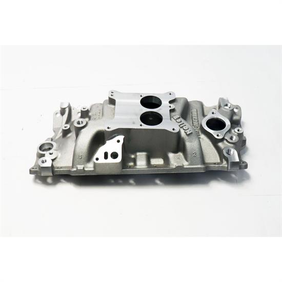 Holley 30066 ProJection TBI Intake Manifold, High Rise Dual Pla
