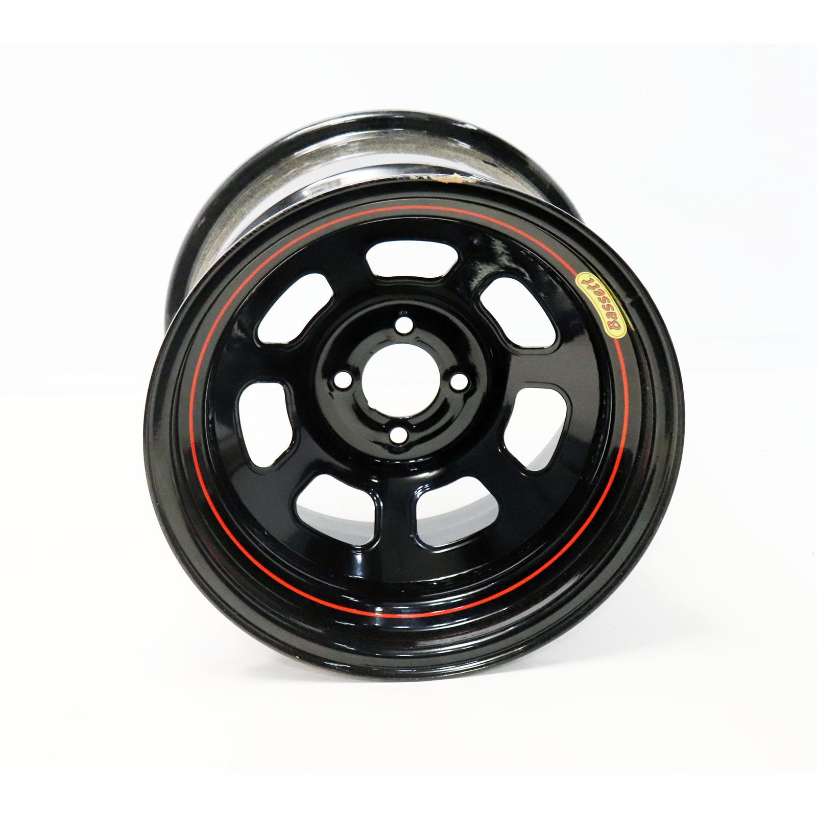 Bassett 50SH5 15 X 10 D-Hole Lightweight Wheel, 4x100 mm, 5 In