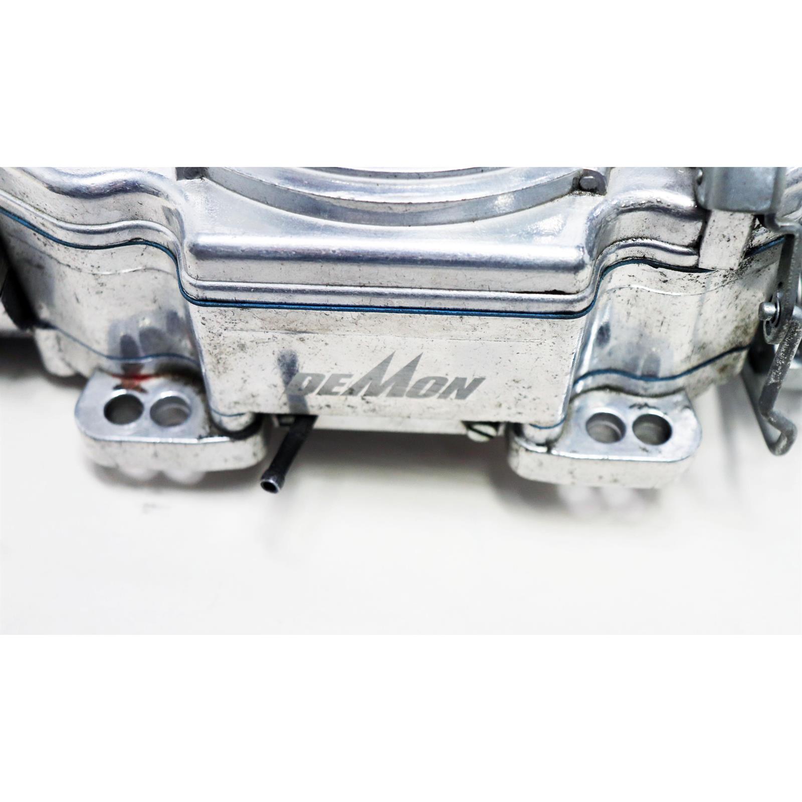 Street Demon 1900 625 CFM 4 Barrel Carburetor, Ball Burnished Alu