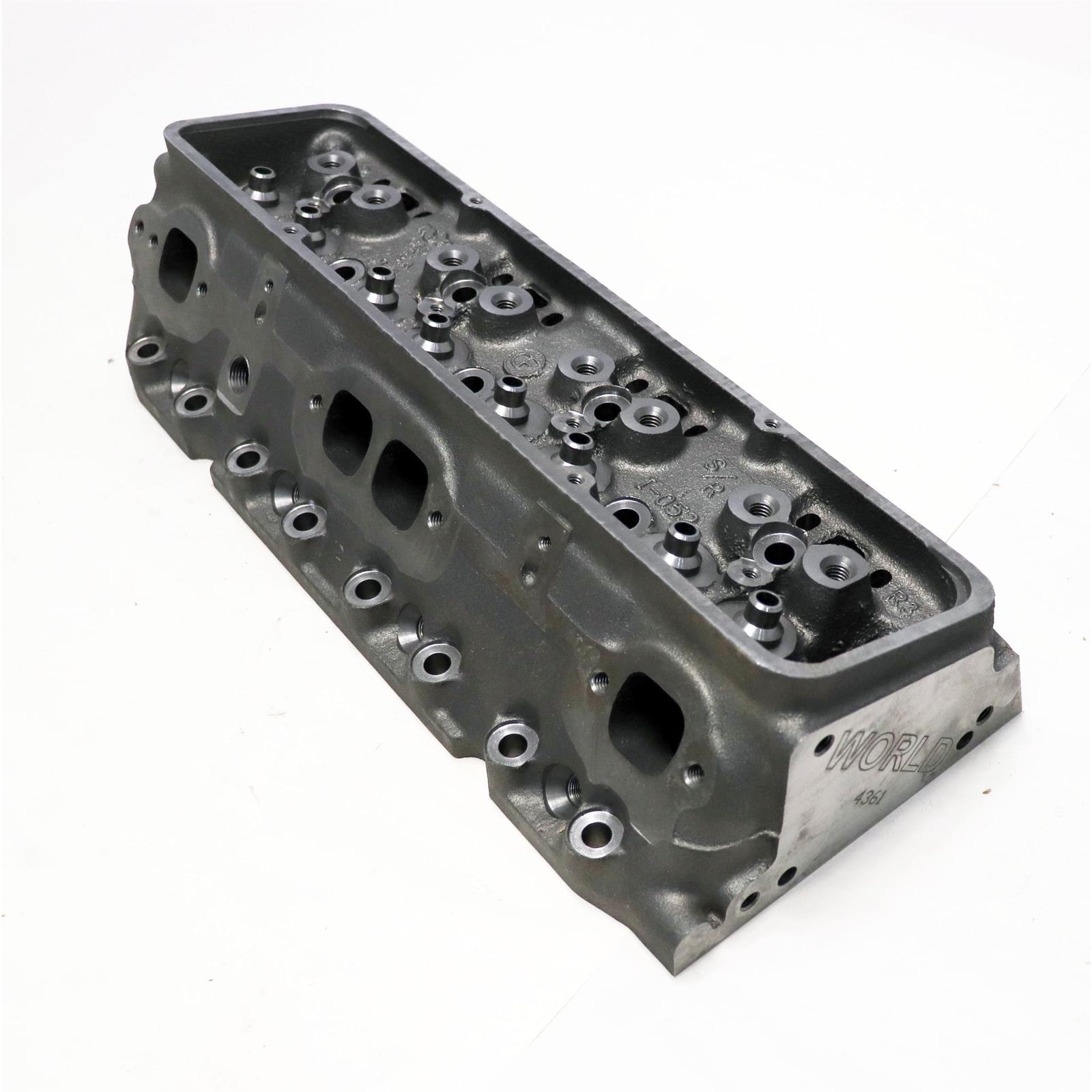 World Products S/R 67cc Cylinder Head 1.94/1.50 V, Bare