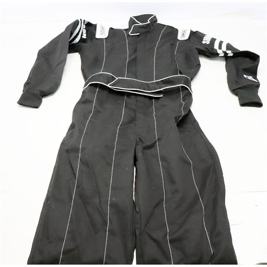 Simpson L202271 Legend II Racing Suit, Black, Medium