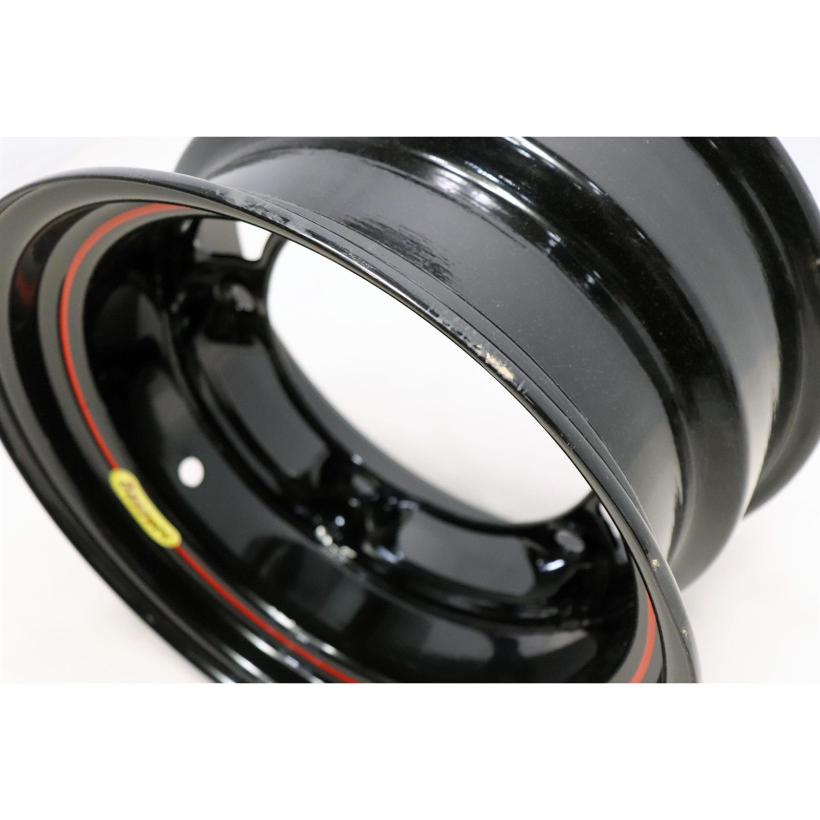 Bassett 58SR3 15X8 Wide5 3 Inch Backspace Black Wheel