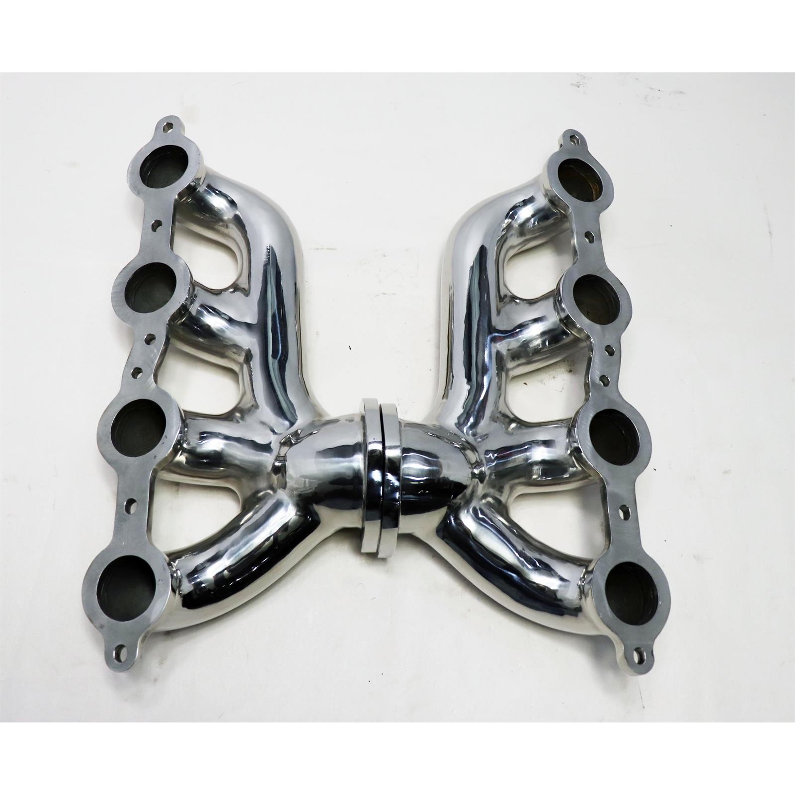 TruRam_ LS Exhaust Manifolds, Polished