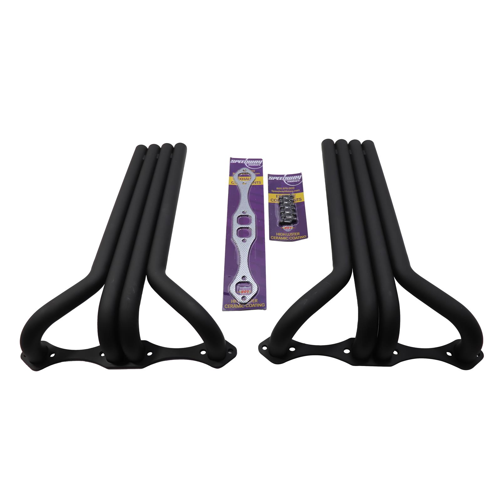 Demo Derby Header, Small Block Chevy, 15/8 Inch, 28.63 Inch