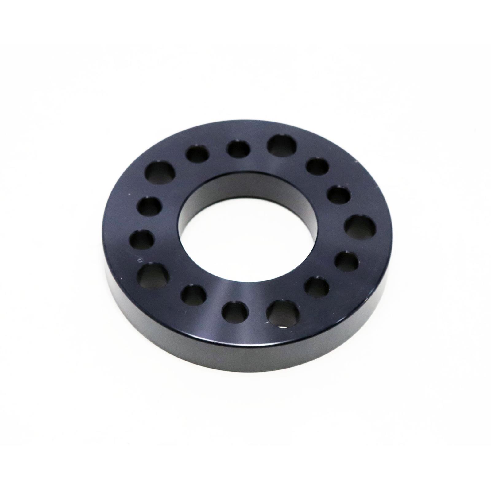 Aluminum Wheel Spacer, 3/4 Inch Thick, Black Anodized
