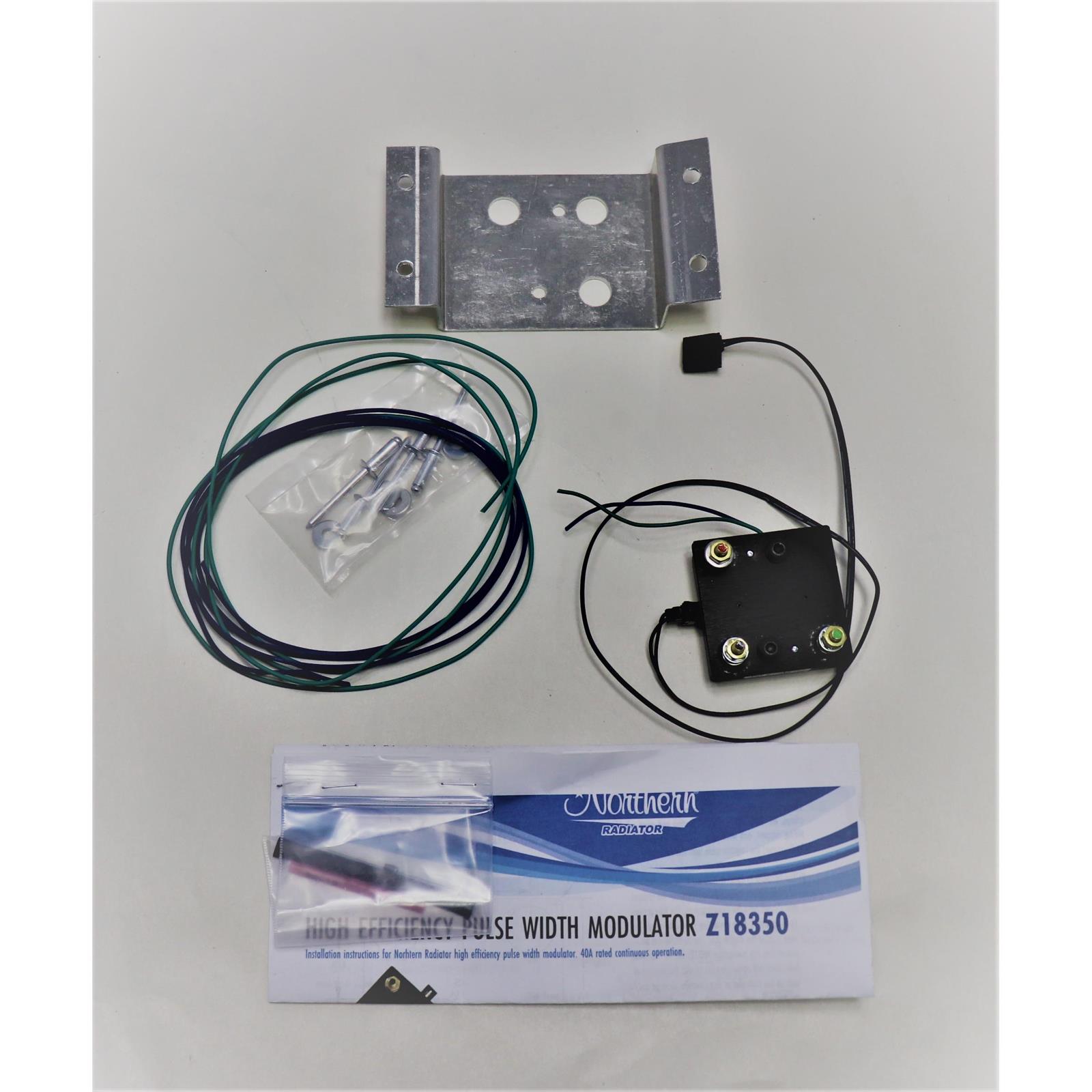 Speedway Motors Pulse Width Modulator Cooling Fan Controller Kit