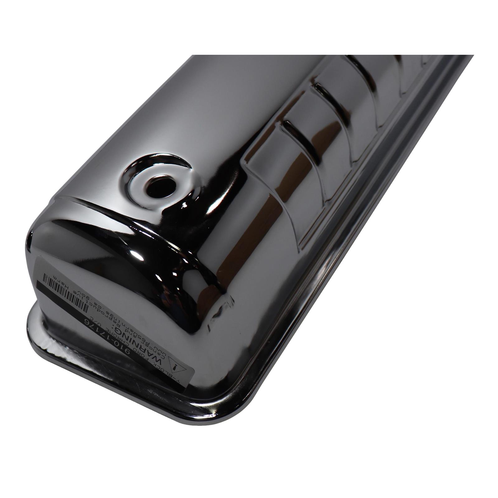 Ford YBlock Chrome Steel Valve Cover