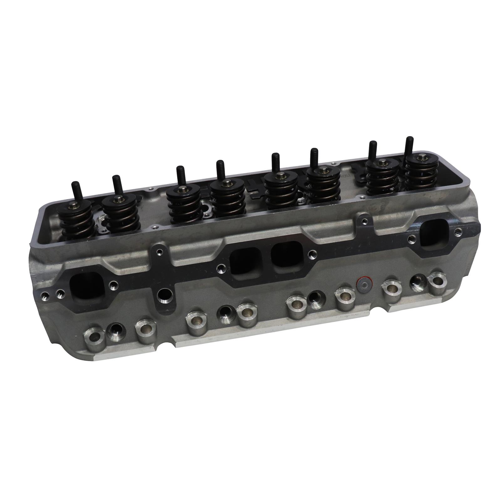 FloTek 102505 Assembled S/B Chevy Aluminum Head, Straight Plug