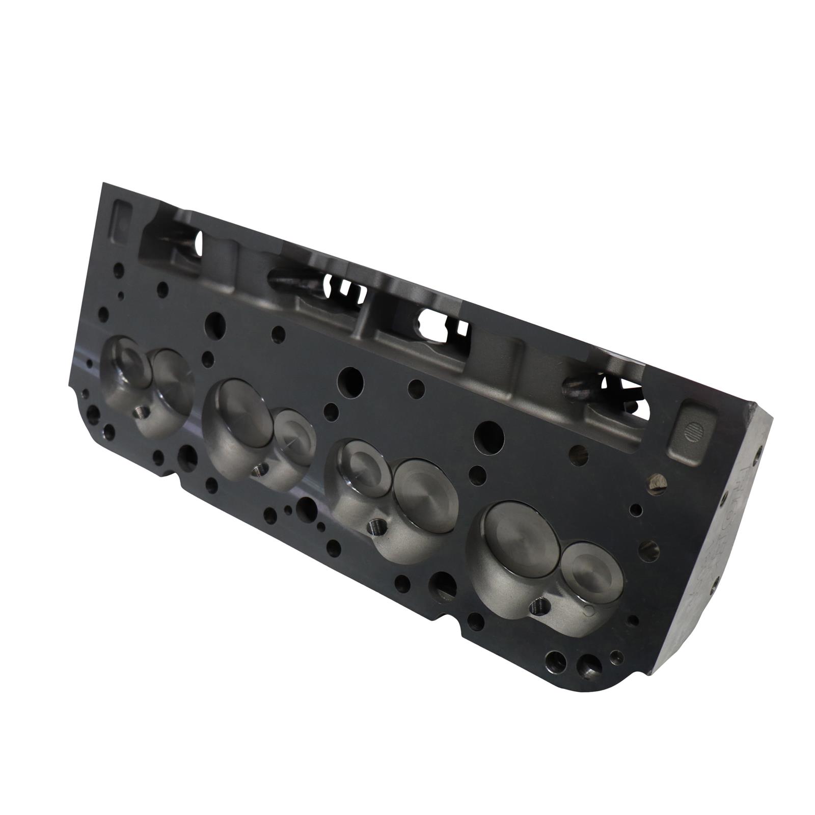 FloTek 102505 Assembled S/B Chevy Aluminum Head, Straight Plug