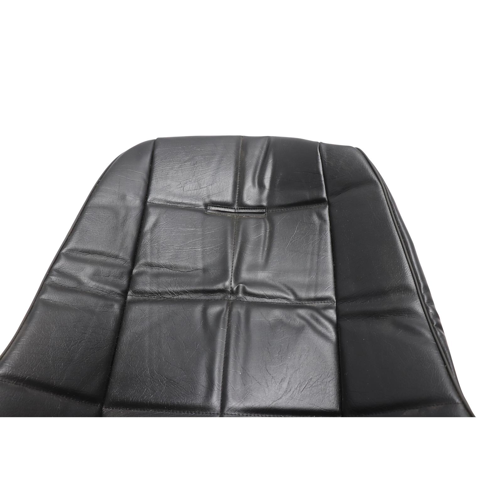 EMPI 622408 Poly Low Back Bucket Seat Cover Black Square Pattern