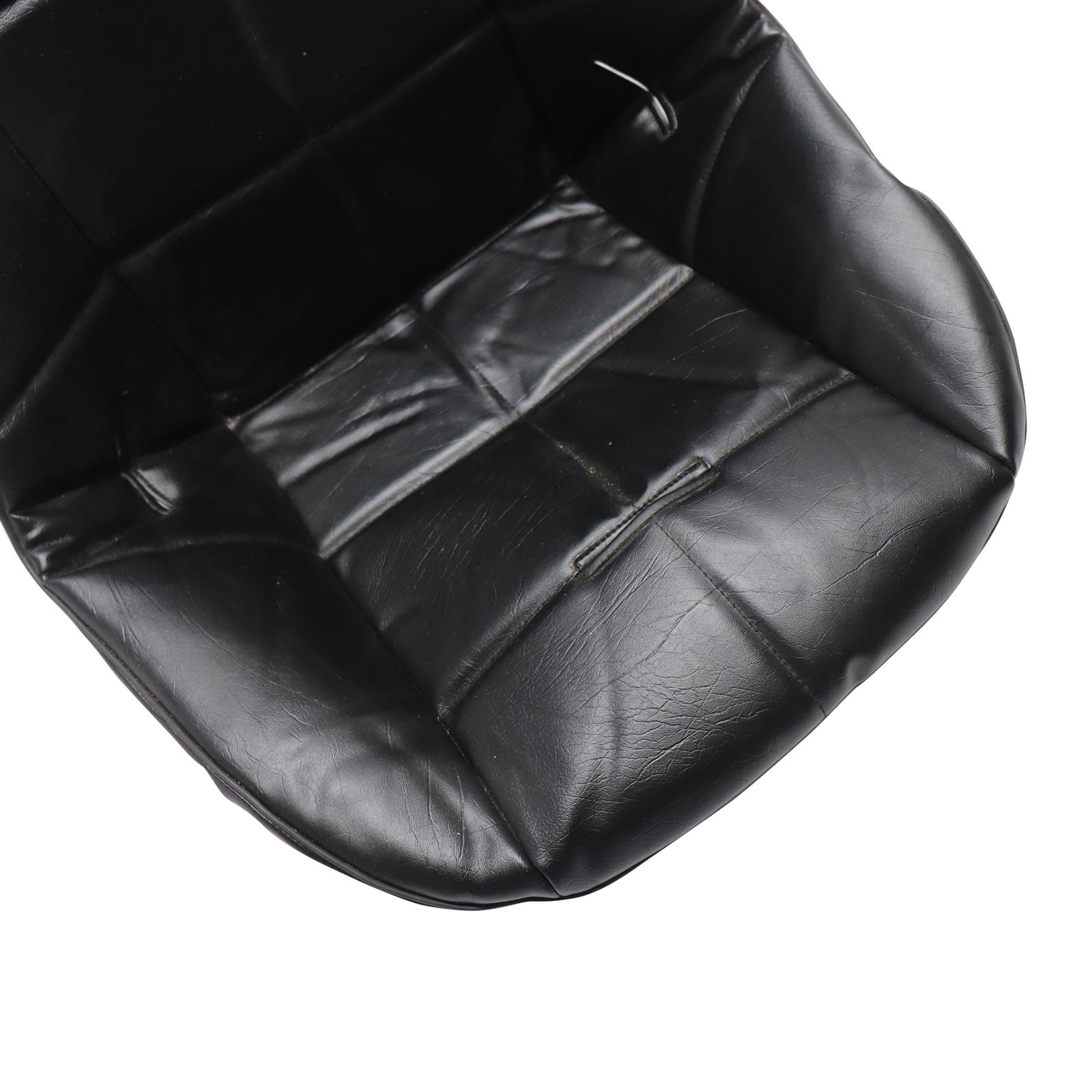 EMPI 622408 Poly Low Back Bucket Seat Cover Black Square Pattern