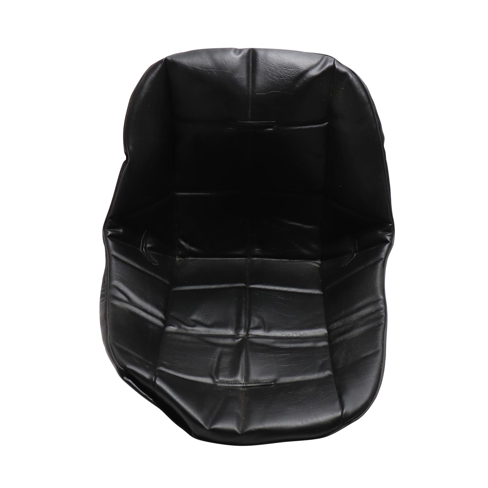 EMPI 622408 Poly Low Back Bucket Seat Cover Black Square Pattern