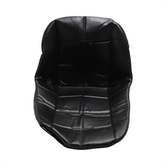 EMPI 622408 Poly Low Back Bucket Seat Cover Black Square Pattern