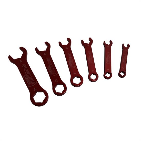 Speedway Aluminum AN Fitting Wrench Set, 6Piece