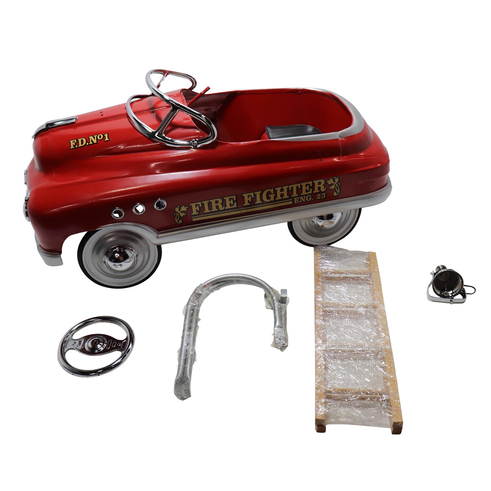 Comet Style Pedal Car, Fire Truck Edition