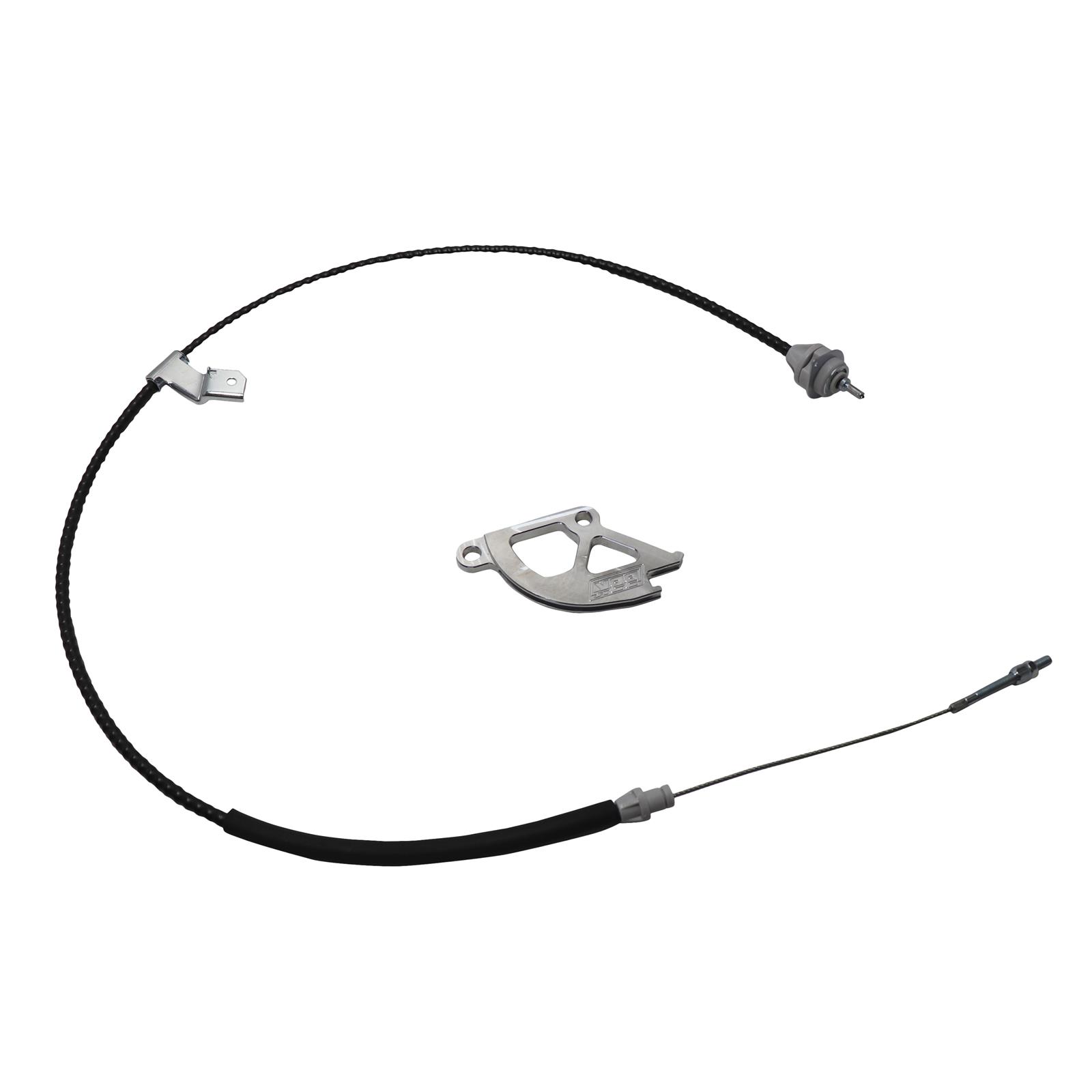 BBK 16095 HD Adj Clutch Cable Quadrant & Adjuster, 9604 Mustang