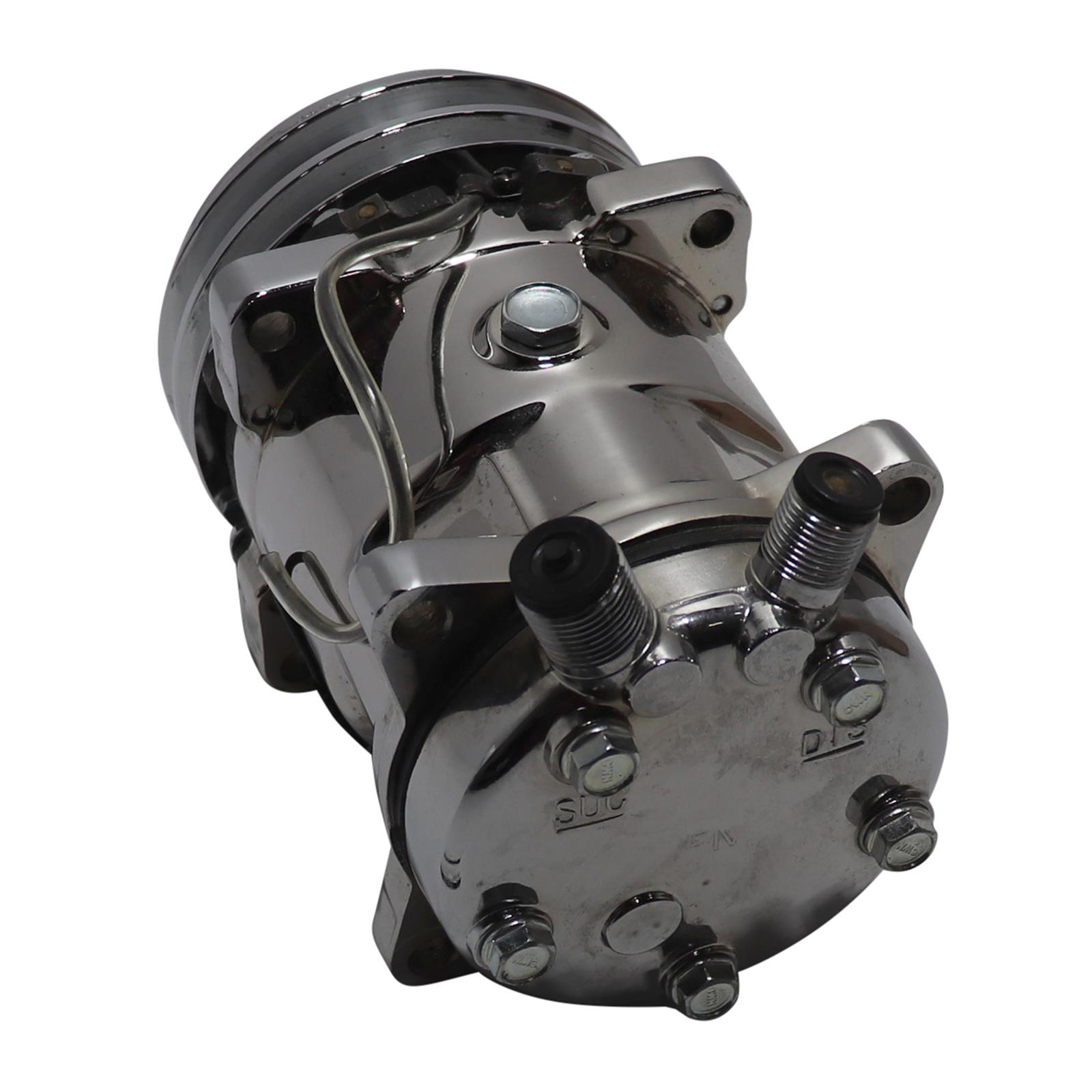 Speedway Sanden 508 Chrome A/C Compressor