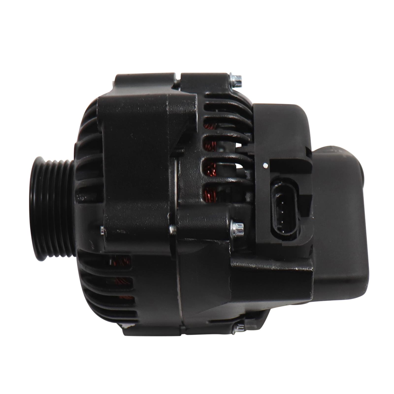 GM CS130D Style High Output 180 Amp All Black Alternator