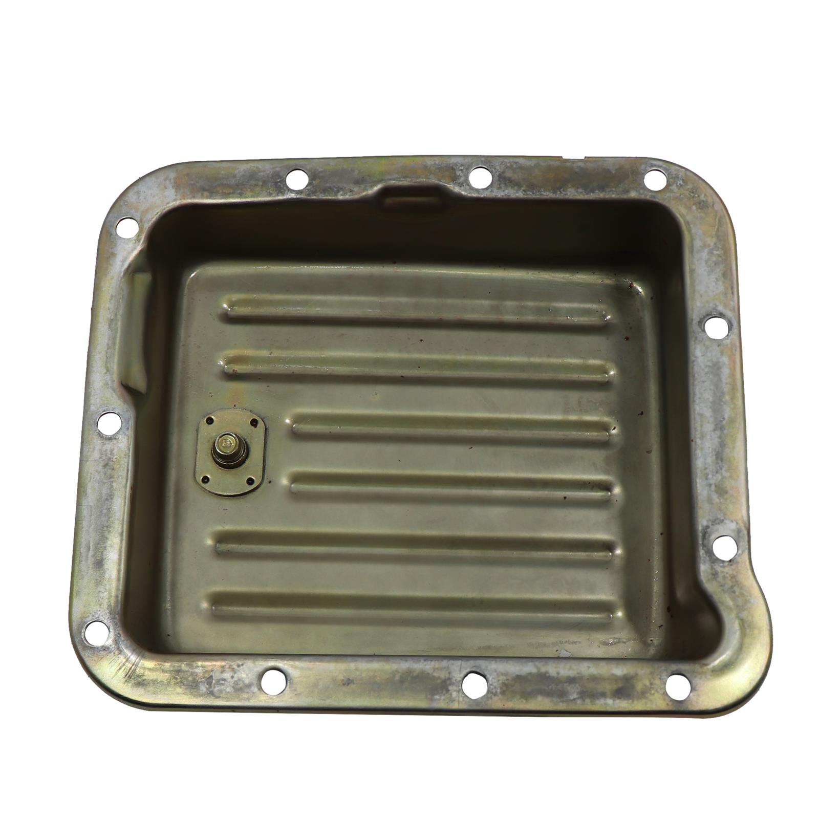 Mr Gasket 9755ZMRG Transmission Oil Pan, CaseFilled C4, Zinc