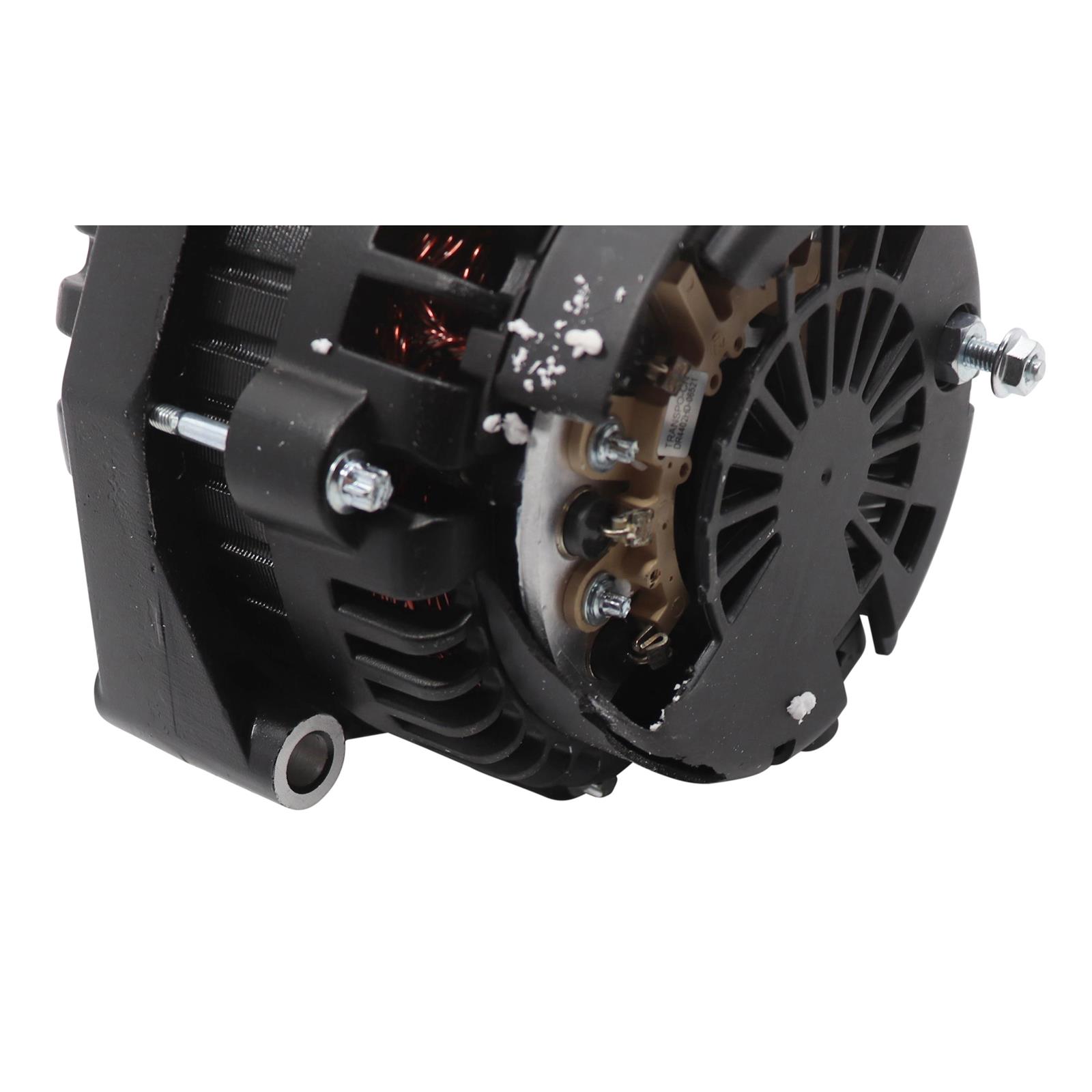 GM AD244 Style High Output 220 Amp All Black Alternator