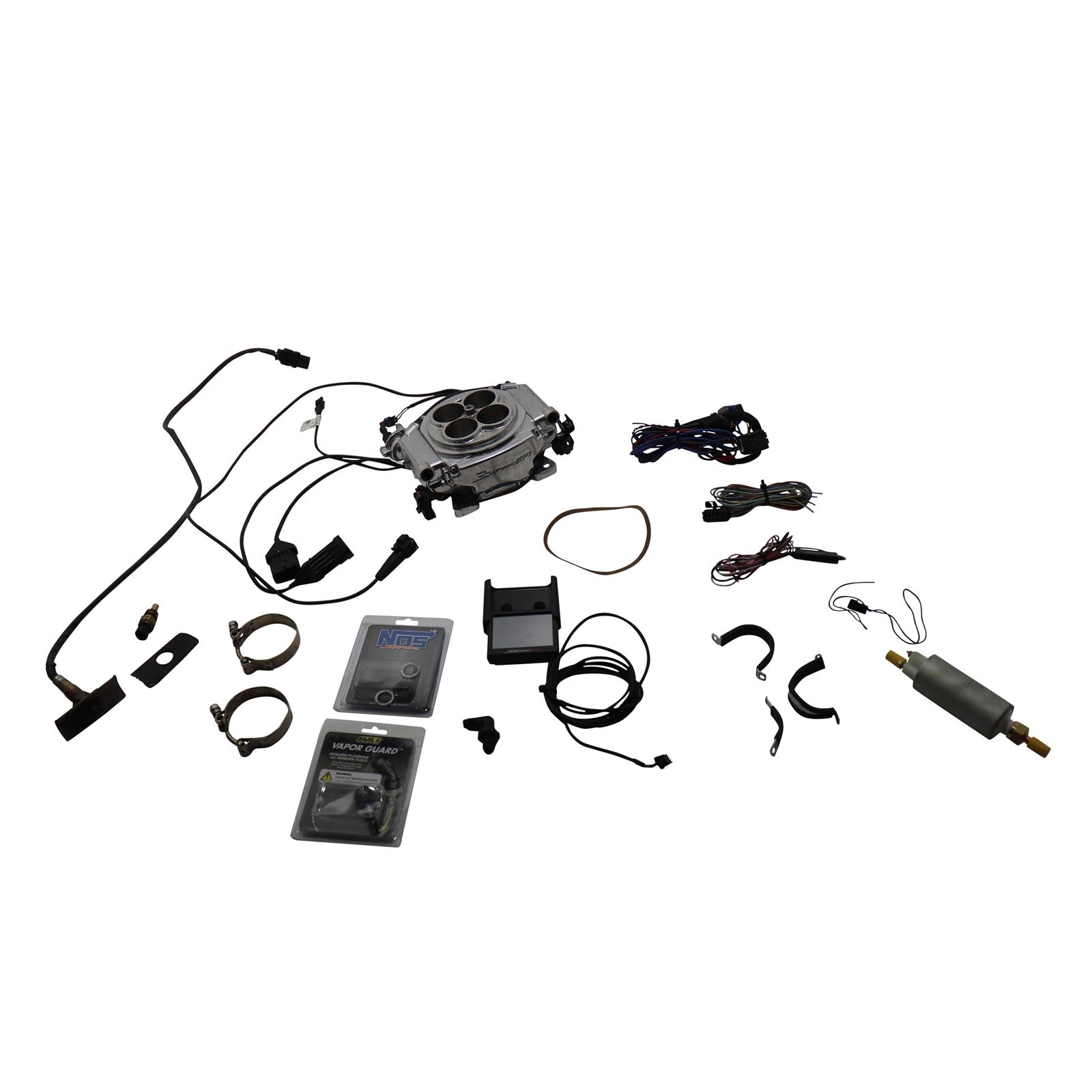 Holley Sniper 550-510K EFI 4150 4-Barrel Self-Tuning Master Kit