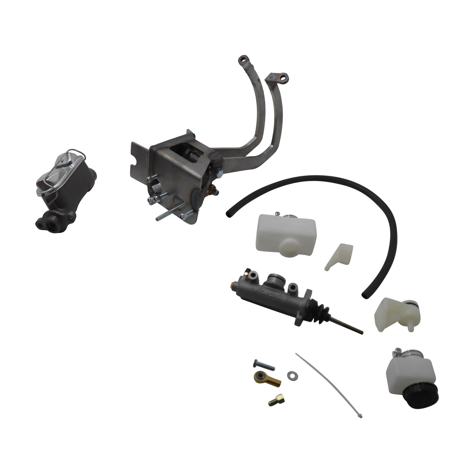 TCI 600657156 UnderFloor Manual Brake/Hydraulic Clutch Assembly