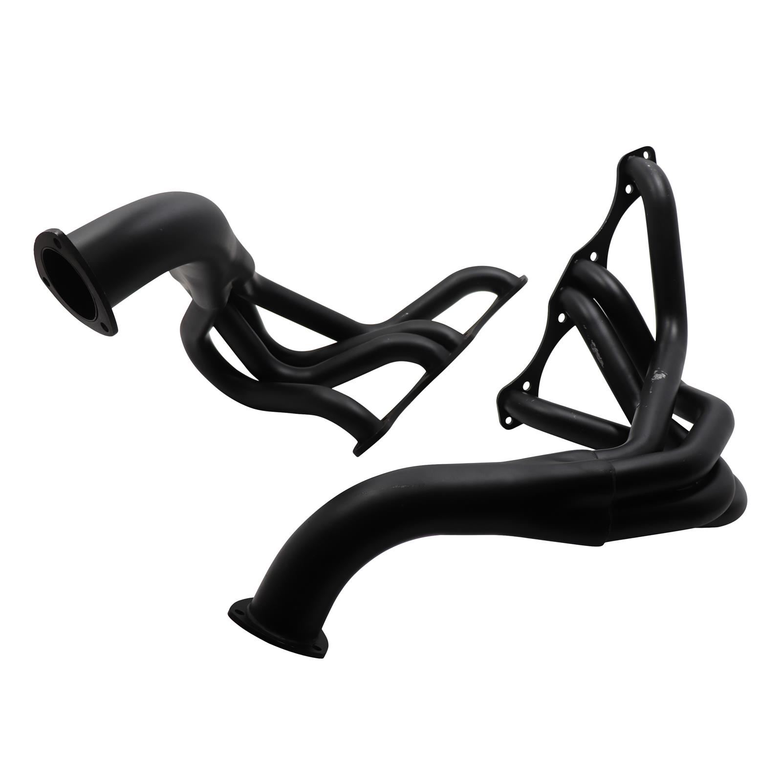 Speedway 196267 Chevy II Nova Gasser Fenderwell Headers, Raw Fin