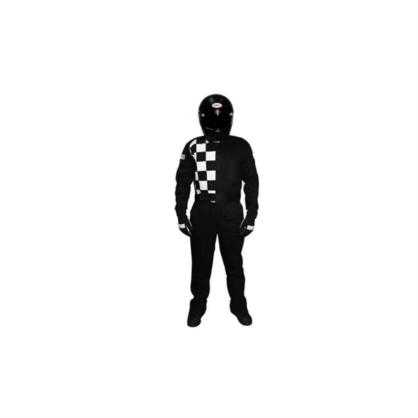 Finishline 2-Layer SFI-5 Fire Retardant Racing Suit, Red XXXL