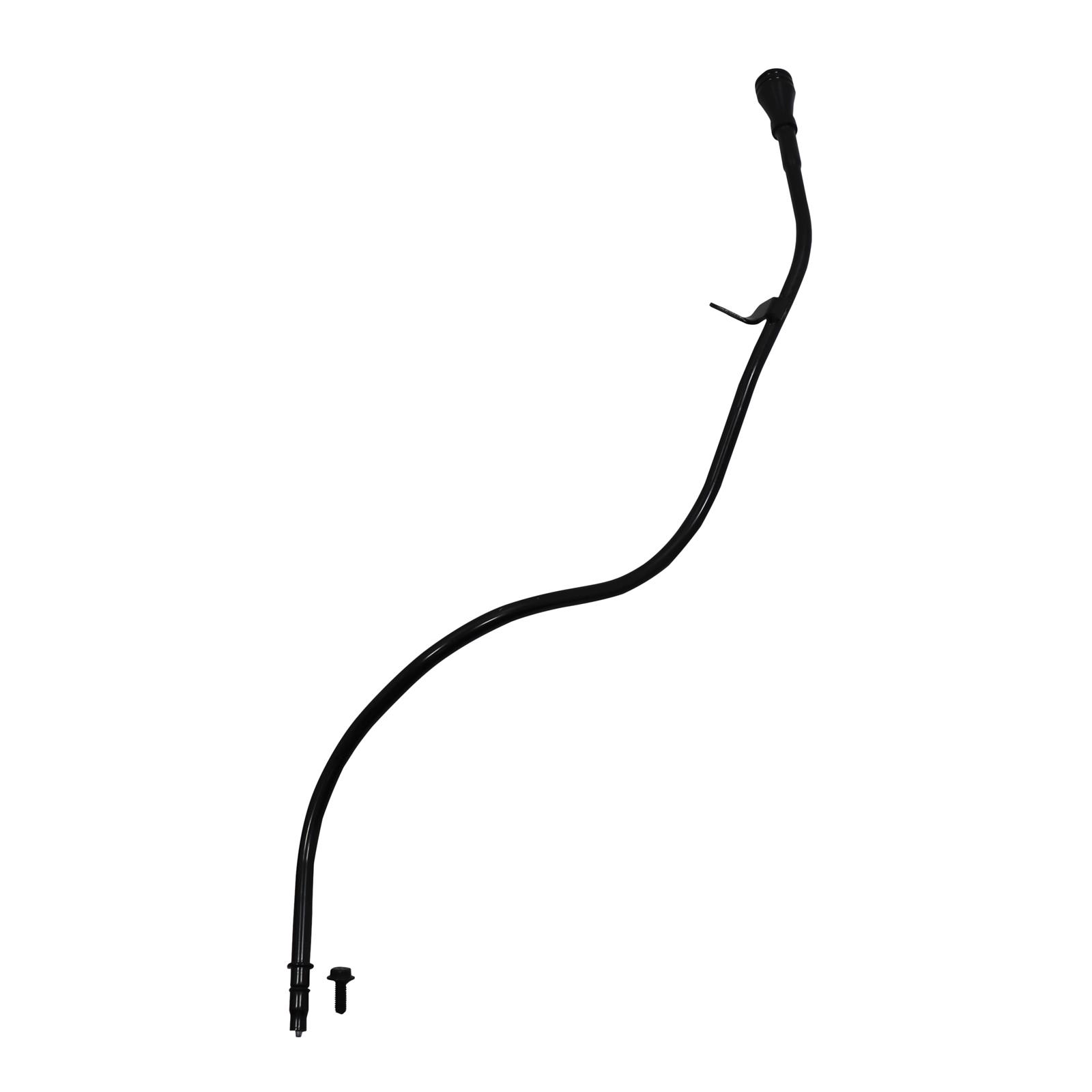 LS Oil Dipstick With Billet Aluminum Handle, Black Tube