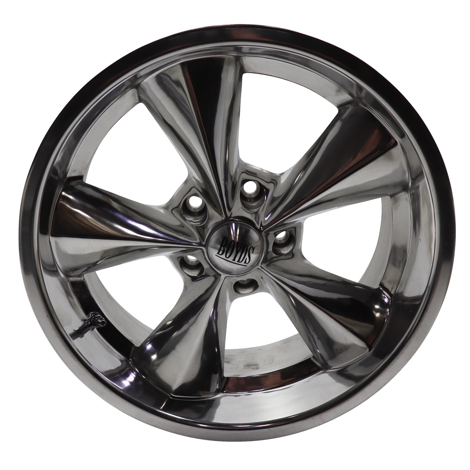 Boyd Coddington Wheels BC1776540P 17x7 Polished Wheel, 5x4.5