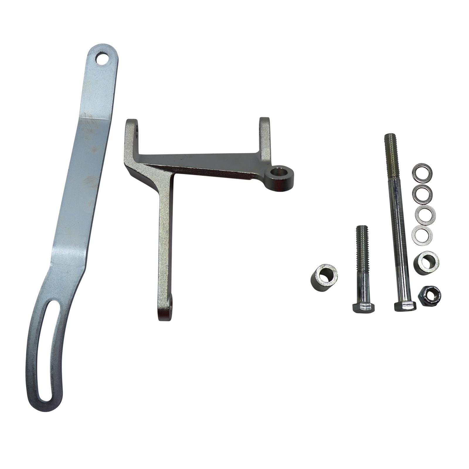 Small Block Chevy Upper Alternator Bracket, Plain