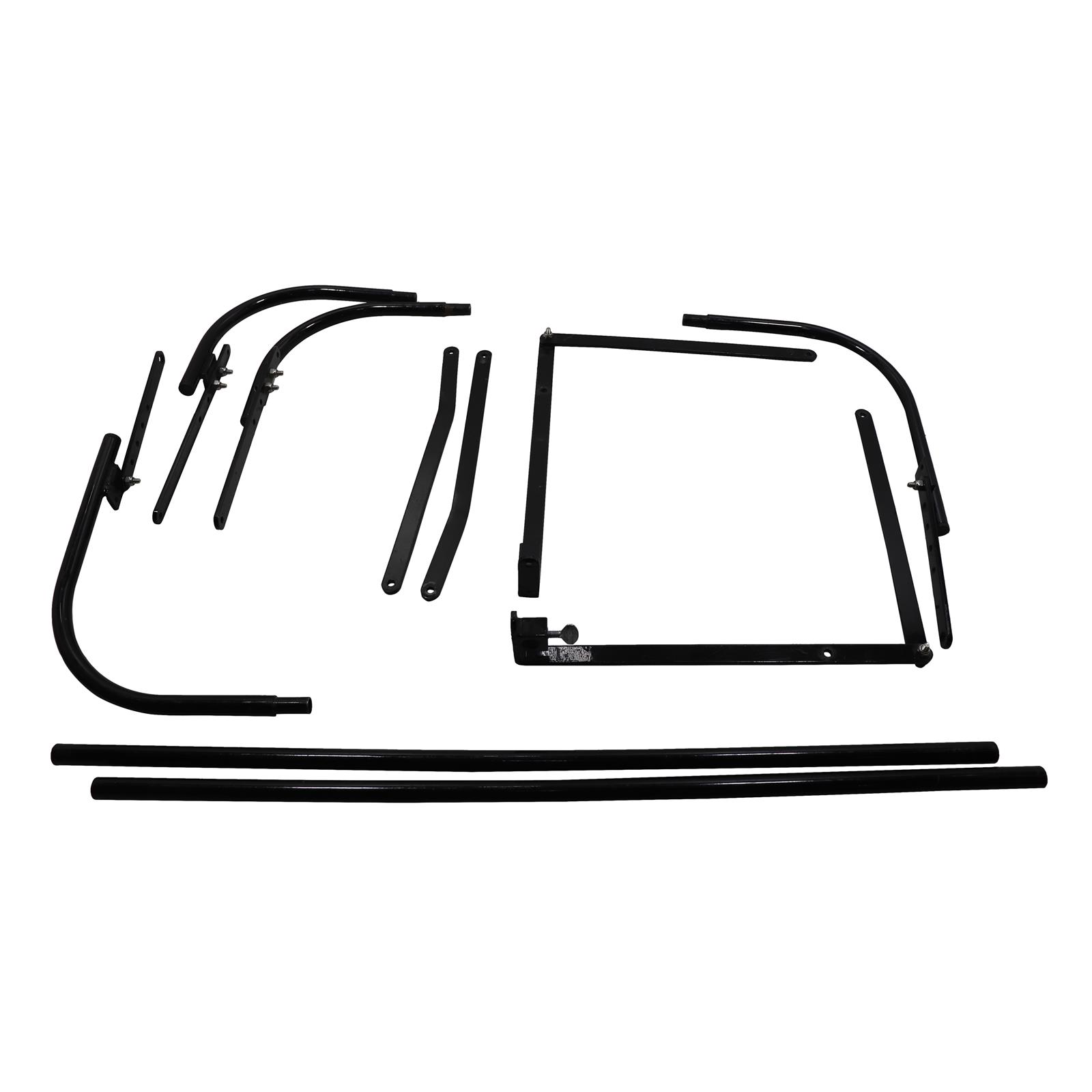 Kwik Top Universal Roadster Convertible Top Iron Kit, Plain Steel