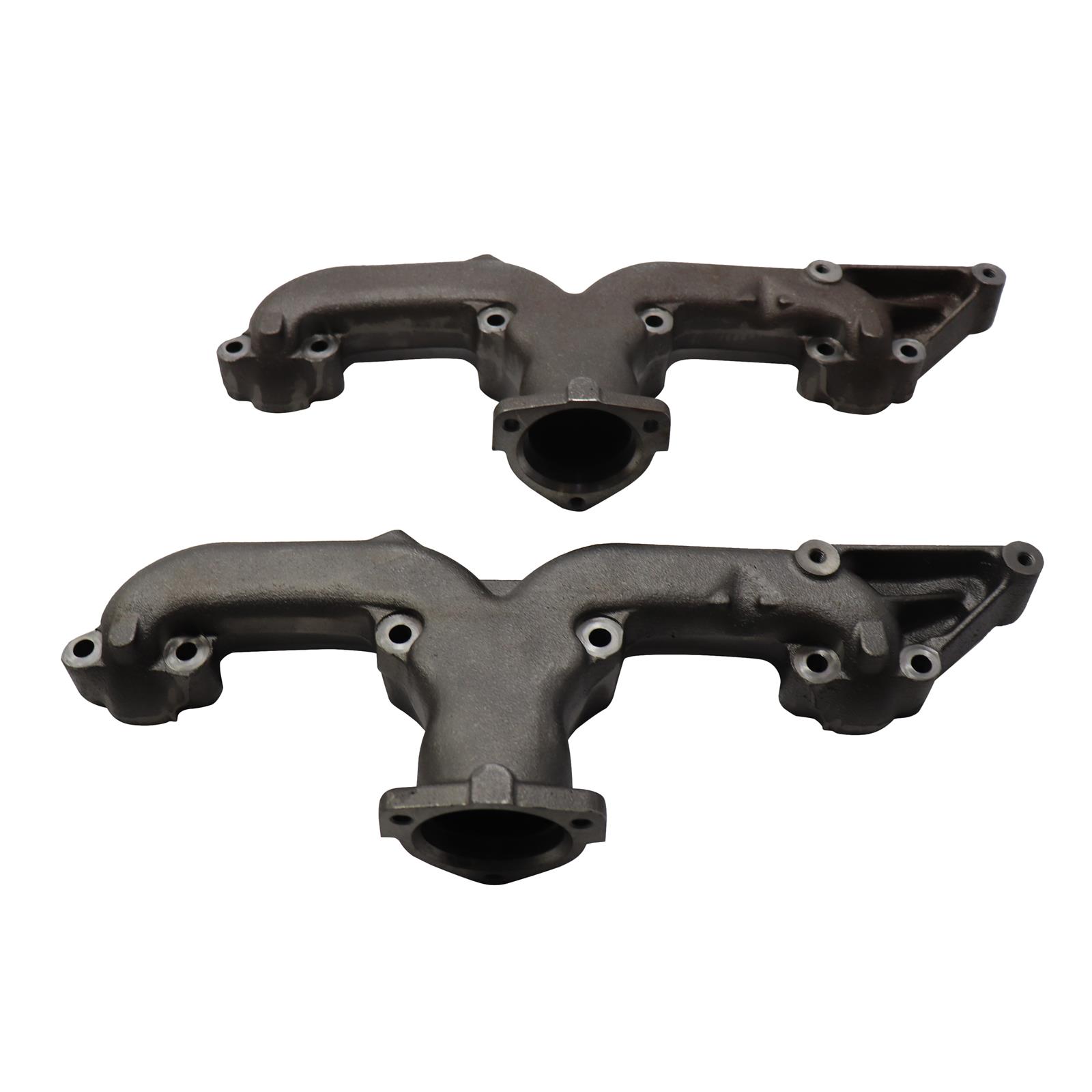 CorvetteStyle 21/2 Inch Ram Horn Exhaust Manifolds, Pair