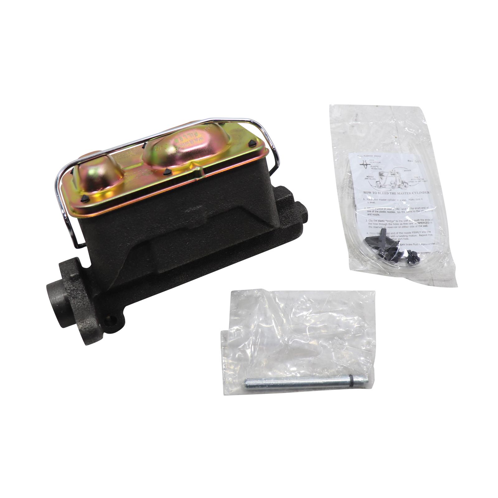 Stainless Steel Brake Line Kit - Master Cylinder To Prop Valve For 71-80 Camaro & Firebird 11 thumbnail image