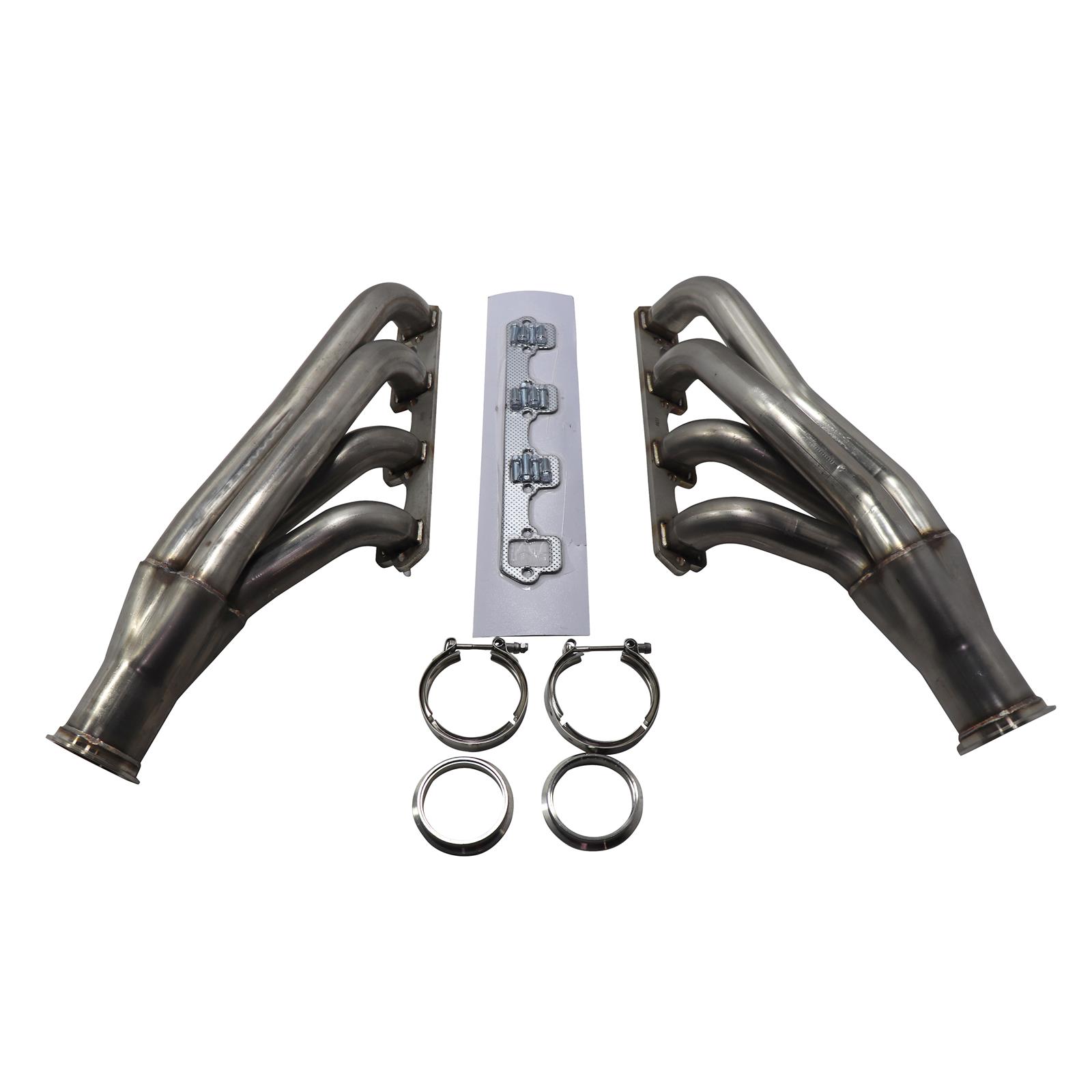 Flowtech 12167FLT Small Block Ford Turbo Headers, Natural 304