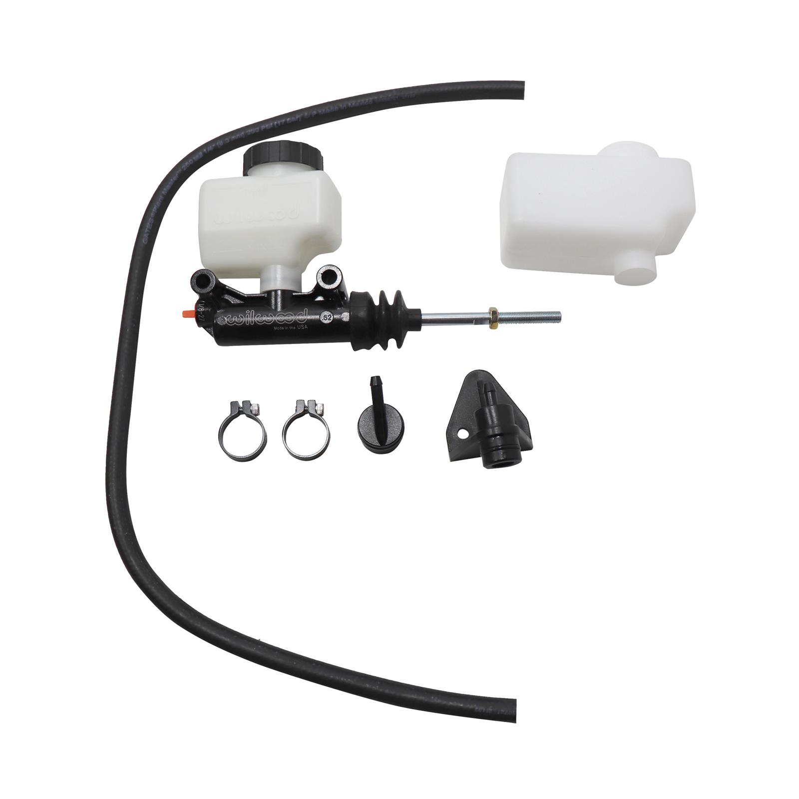 Wilwood Short Remote Side Mount M/C Kit 7/8in Bore 3/8in-24 Banjo Outlet