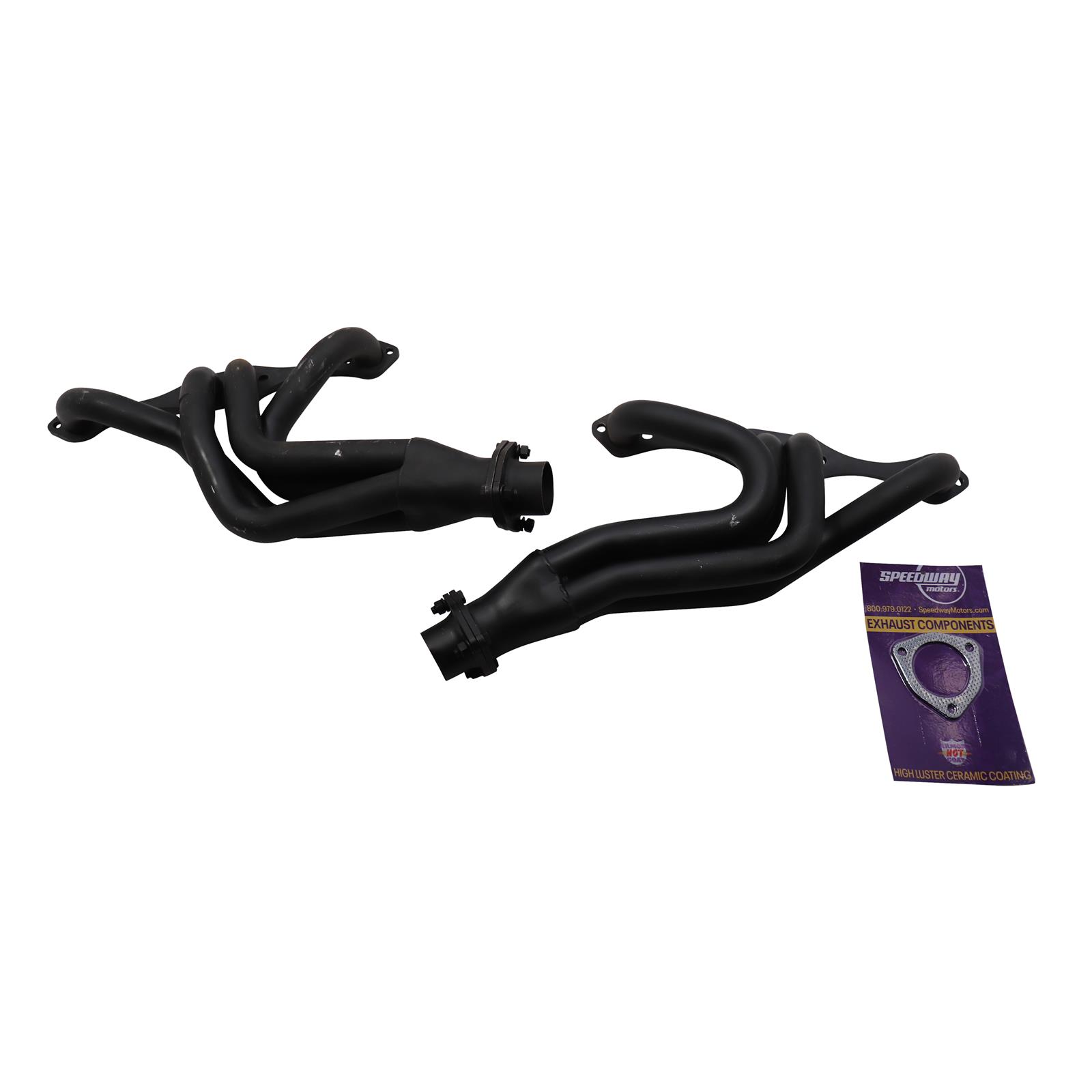 19551957 Small Block Chevy Chassis Headers, Raw Finish