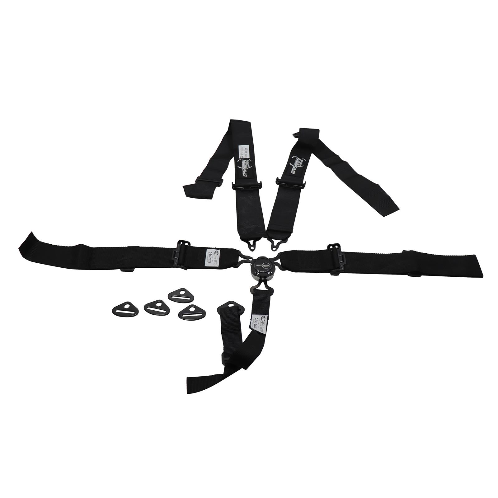 5-Piece Eyebolt Set For Racing Harness & Seat Belt Mounting - 23mm Long, 5-Point