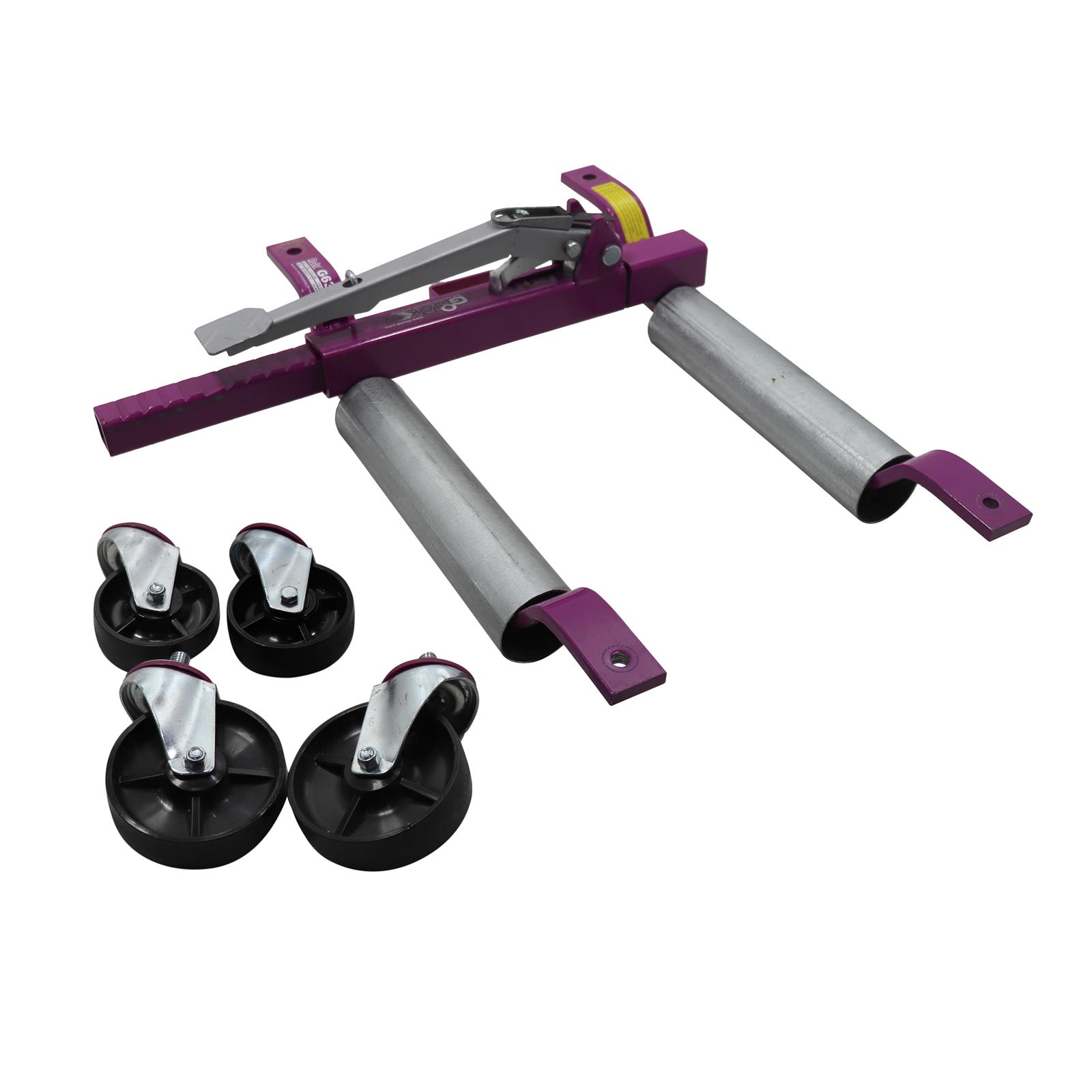 dolly Go Jacks Wheel Dollies Set Of 4 Zendex [G6313] GOJAK RIGHT
